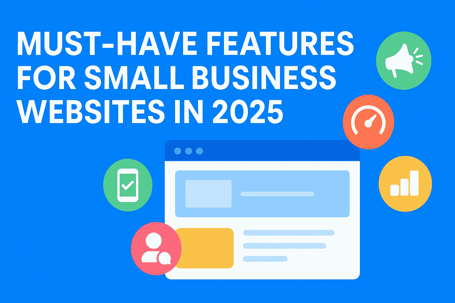 Must-Have Features for Small Business Websites in 2025